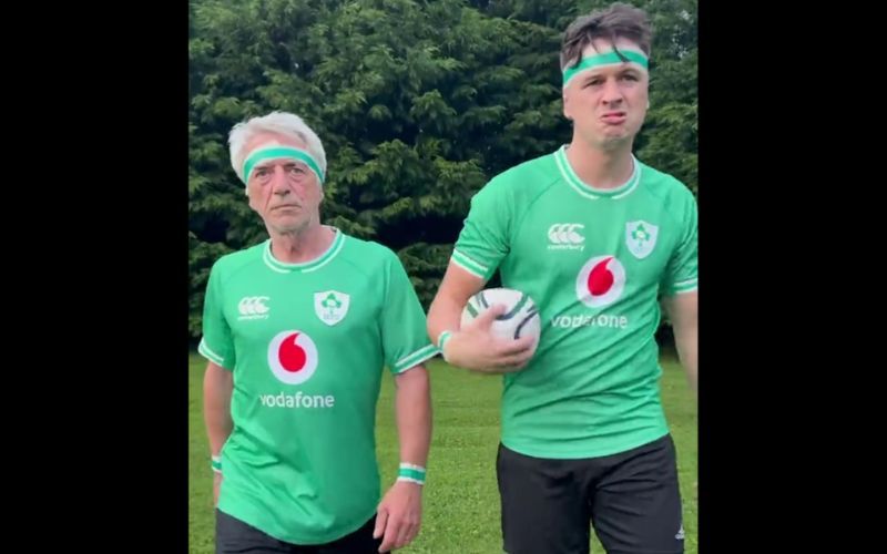 WATCH: Irish comedian calls on Irish rugby team to respond to Haka with "Riverdance"